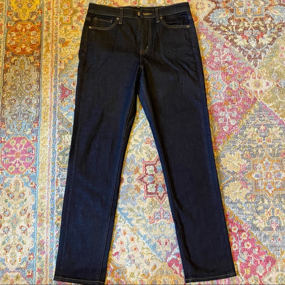 Uniqlo Skinny Straight High-Rise Kaihara Jeans - 26”